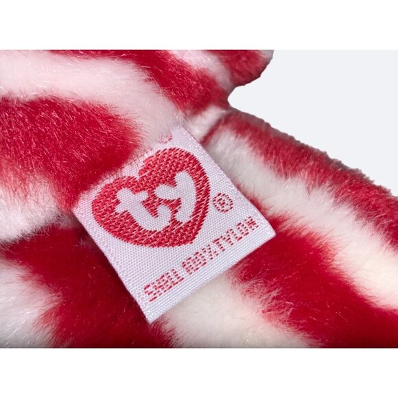 Ty Original 14" Beanie Buddy Baby "Spangle" Red White Blue Stars Retired - Picture 6 of 9